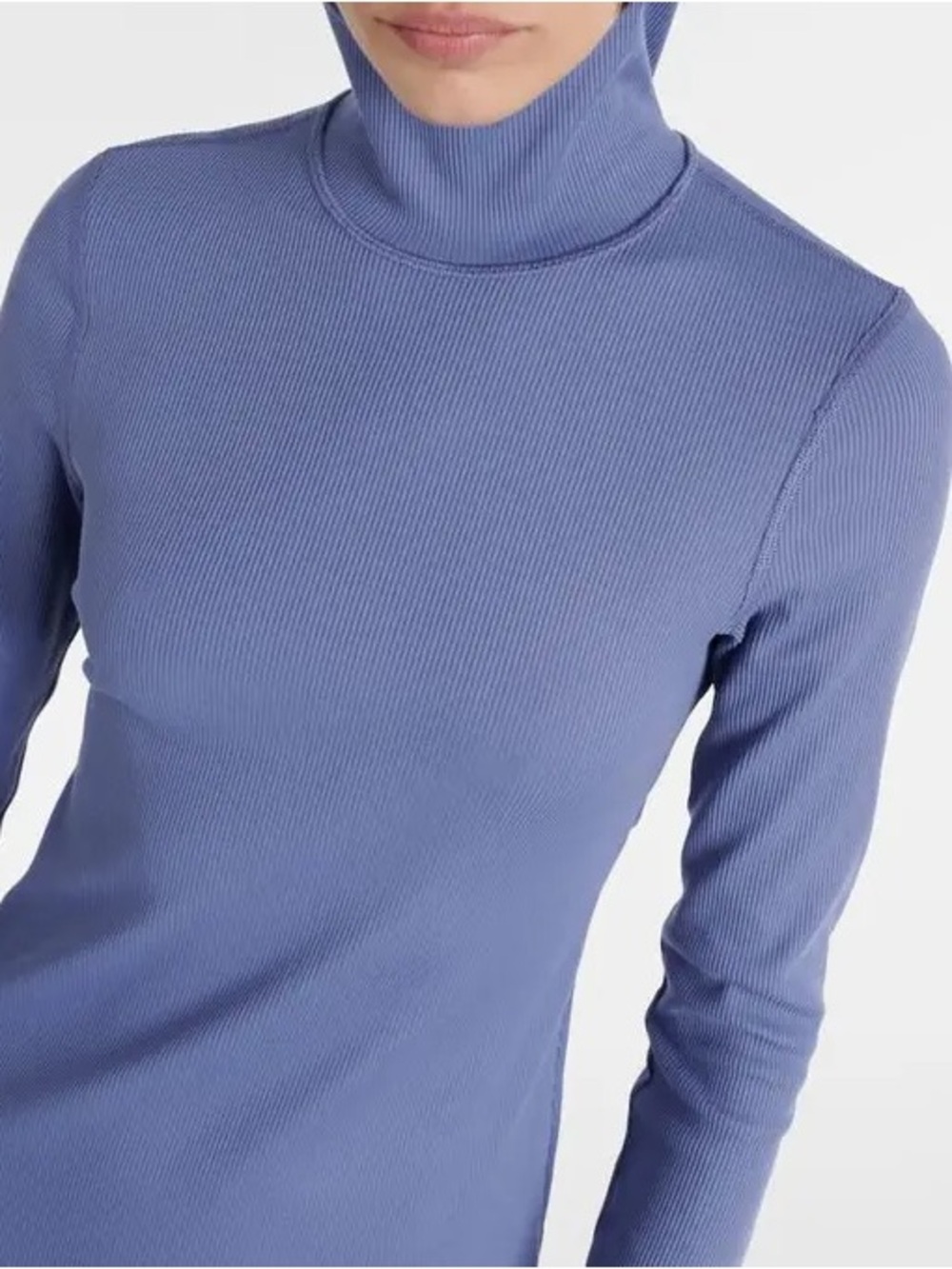 Alo Yoga Alosoft Frontrunner Ribbed-Knit Top Size S